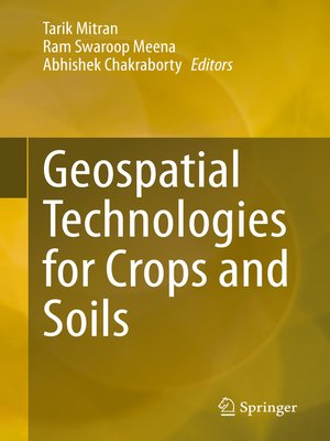 cover image of Geospatial Technologies for Crops and Soils